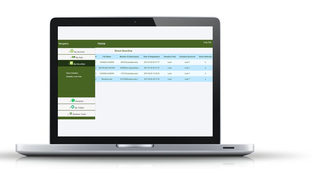 Application UI Design